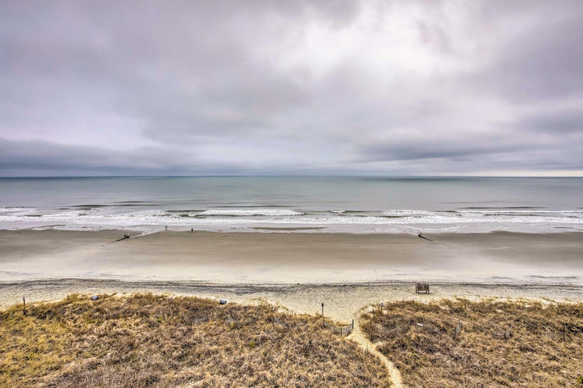 Oceanfront North Myrtle Beach Condo With Indoor Pool Buitenkant foto