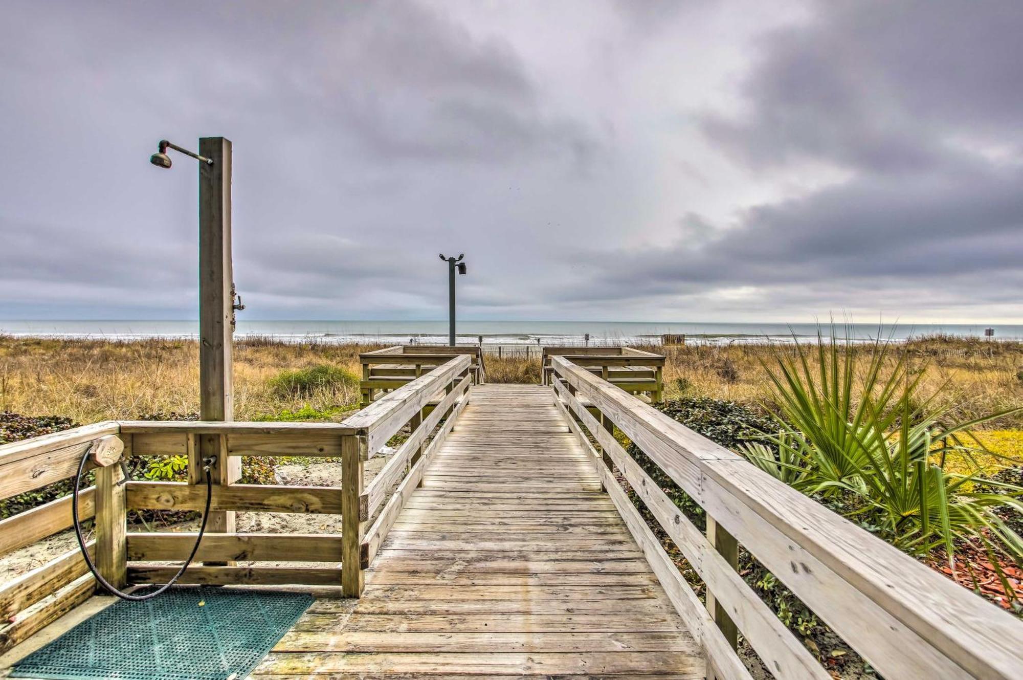 Oceanfront North Myrtle Beach Condo With Indoor Pool Buitenkant foto