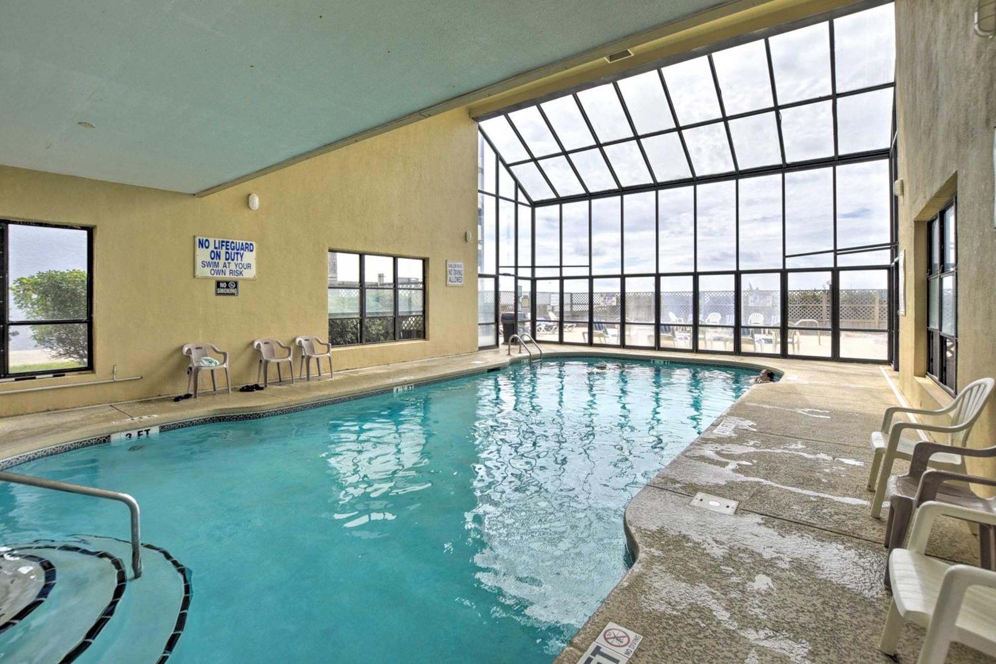 Oceanfront North Myrtle Beach Condo With Indoor Pool Buitenkant foto