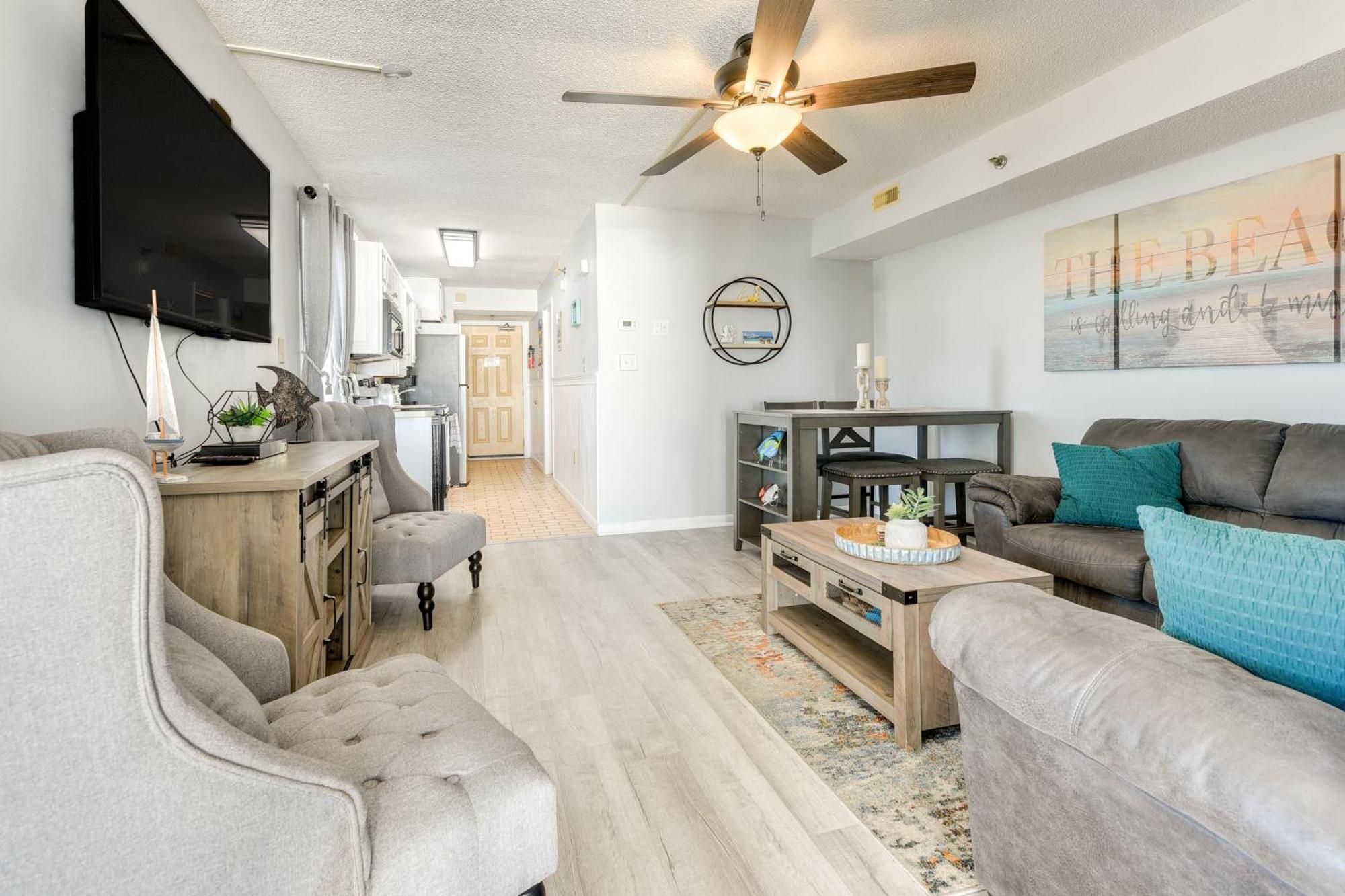 Oceanfront North Myrtle Beach Condo With Indoor Pool Buitenkant foto