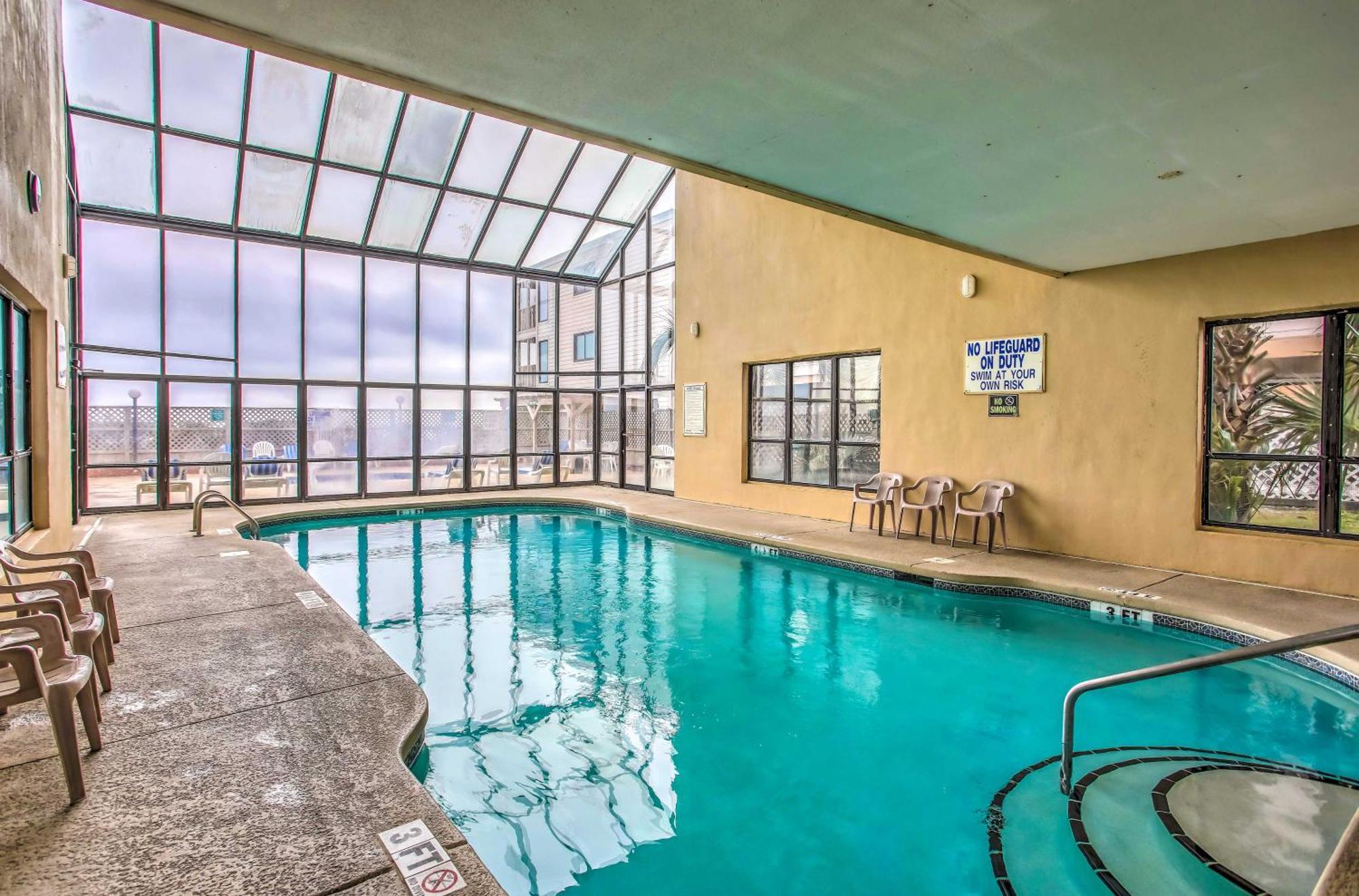 Oceanfront North Myrtle Beach Condo With Indoor Pool Buitenkant foto